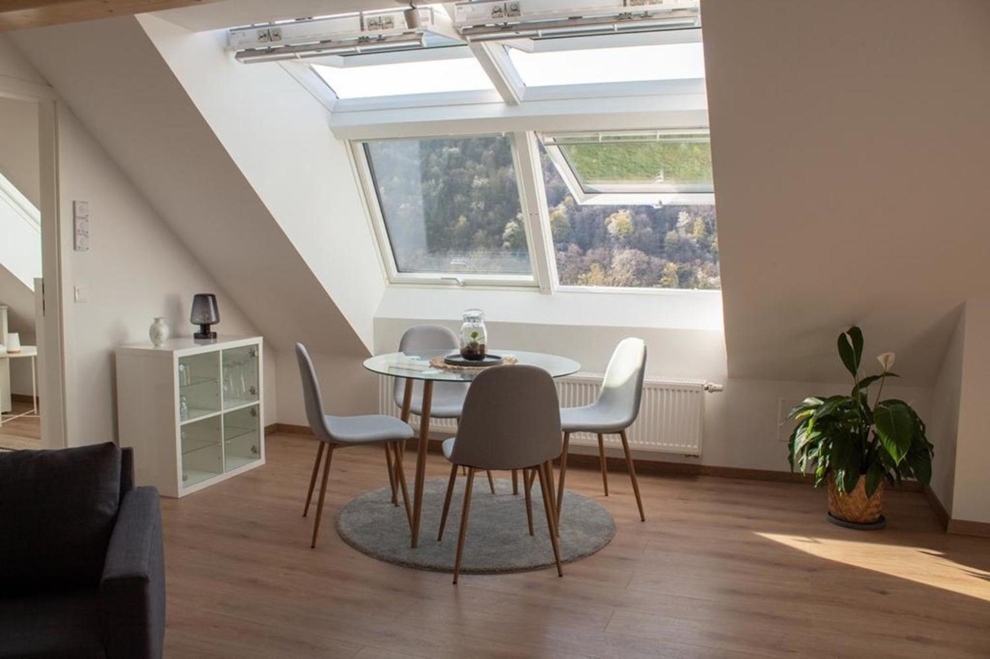 ורטהיים Ferienwohnung Kurz "Panoramablick" מראה חיצוני תמונה